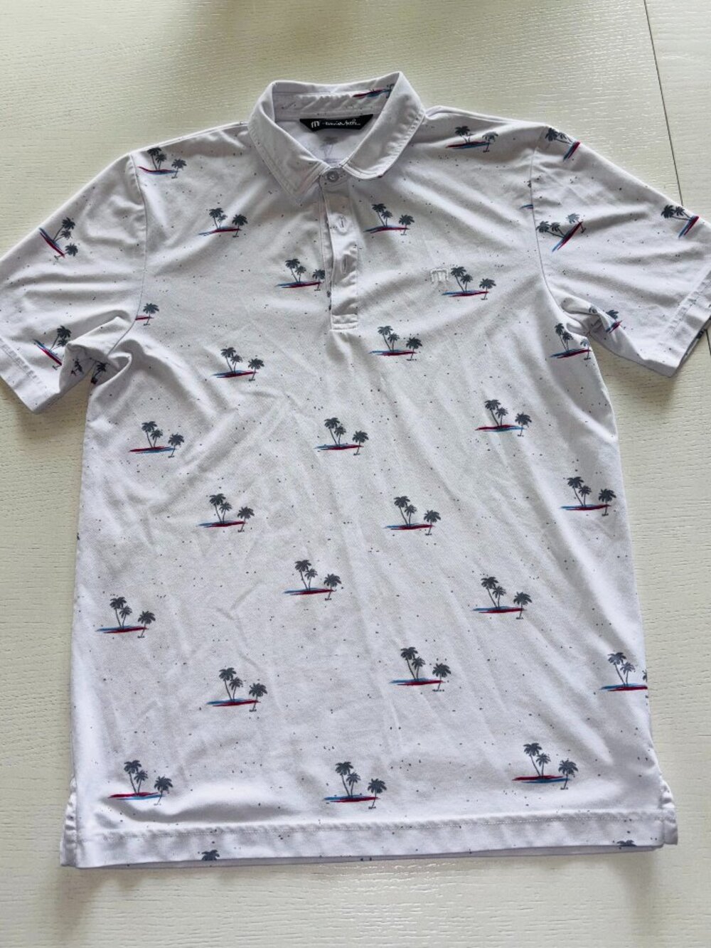 Travis Mathew Mens Golf Polo - Size Sm. - MSRP $99